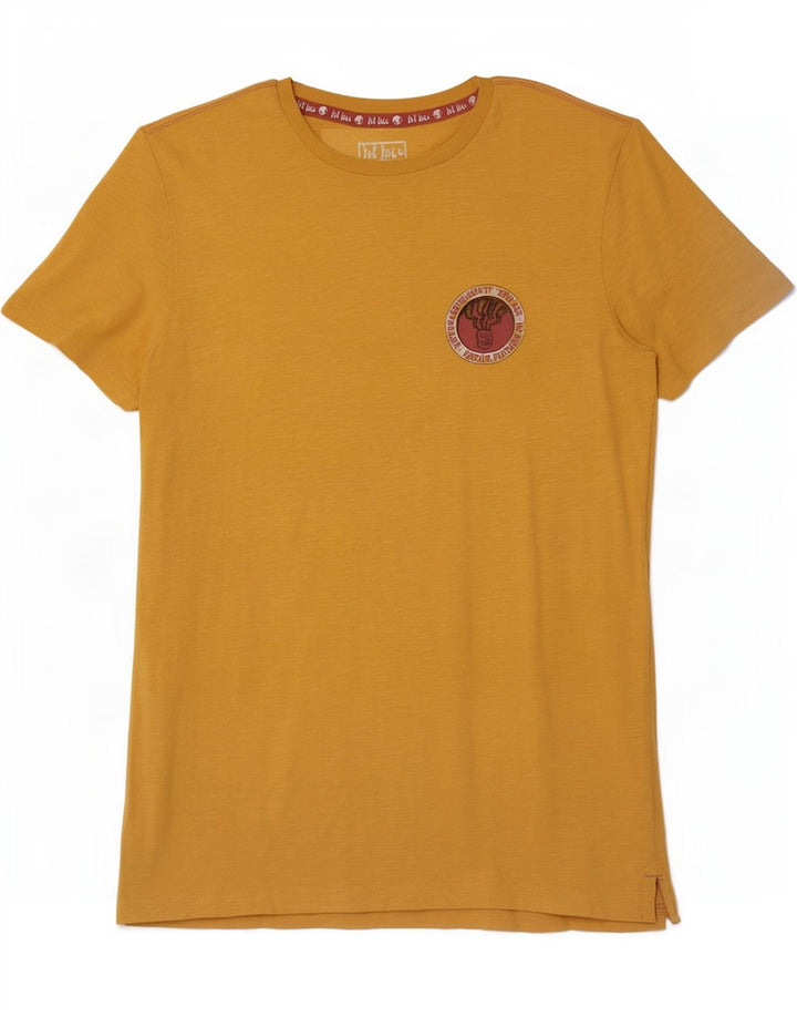 Tricou grafic pentru bărbați Fat Face Top mic Bumbac galben