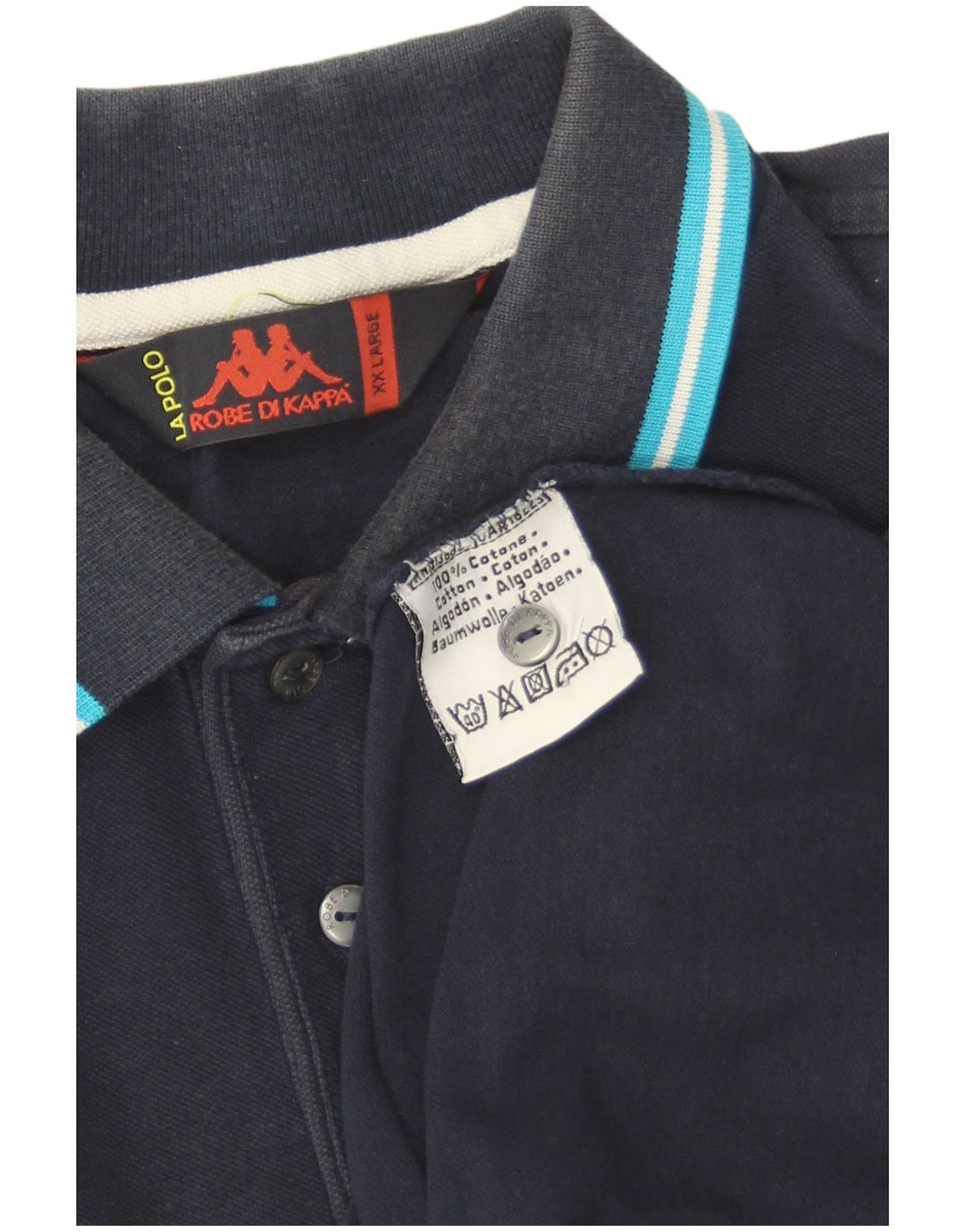 Cămașă polo pentru bărbați Kappa 2XL bleumarin