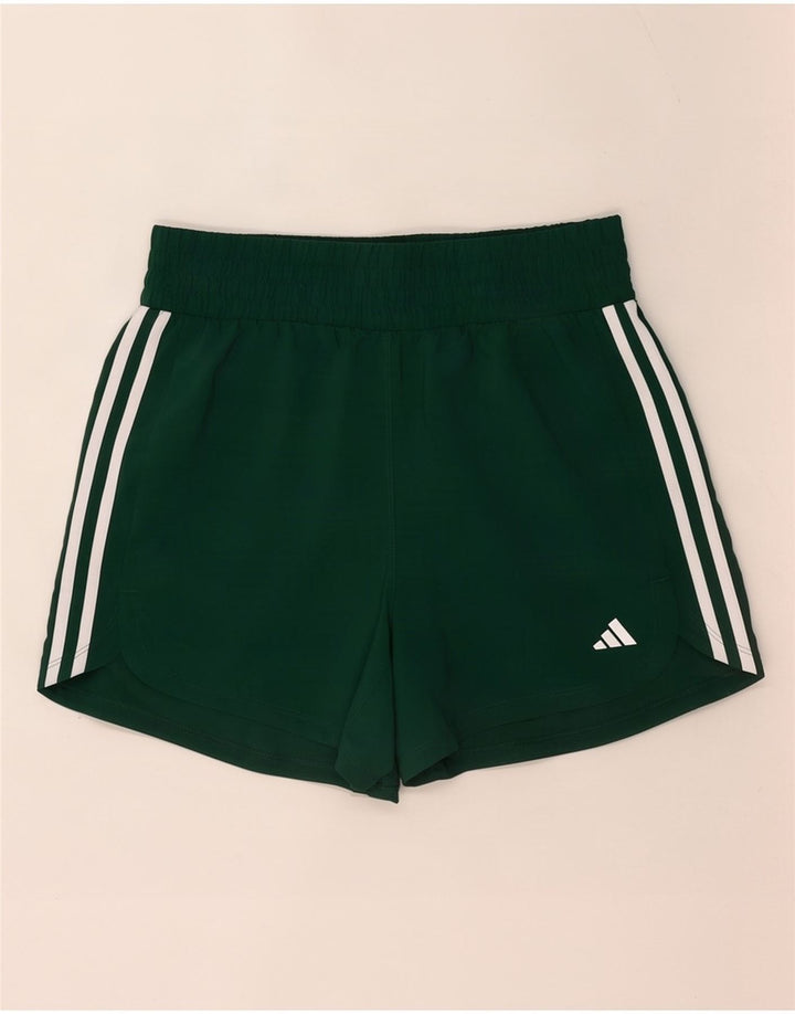 Pantaloni scurți sport Adidas pentru bărbați, poliester mediu verde