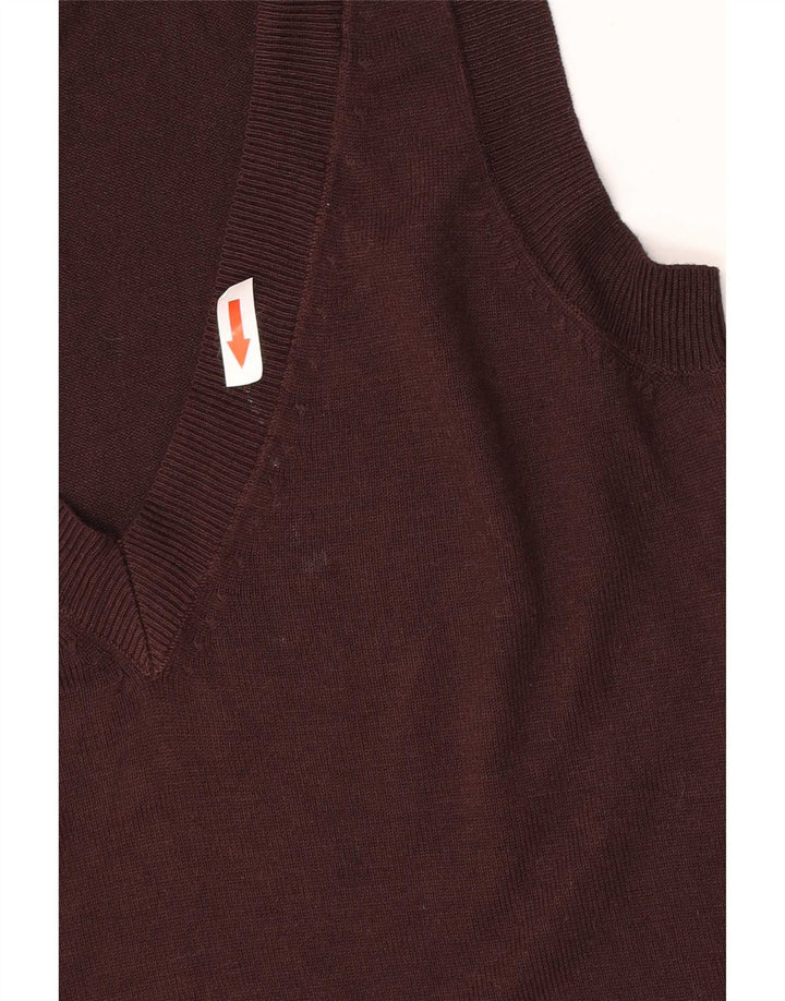 Vestă pentru femei Zara UK 10 Small Brown Viscose