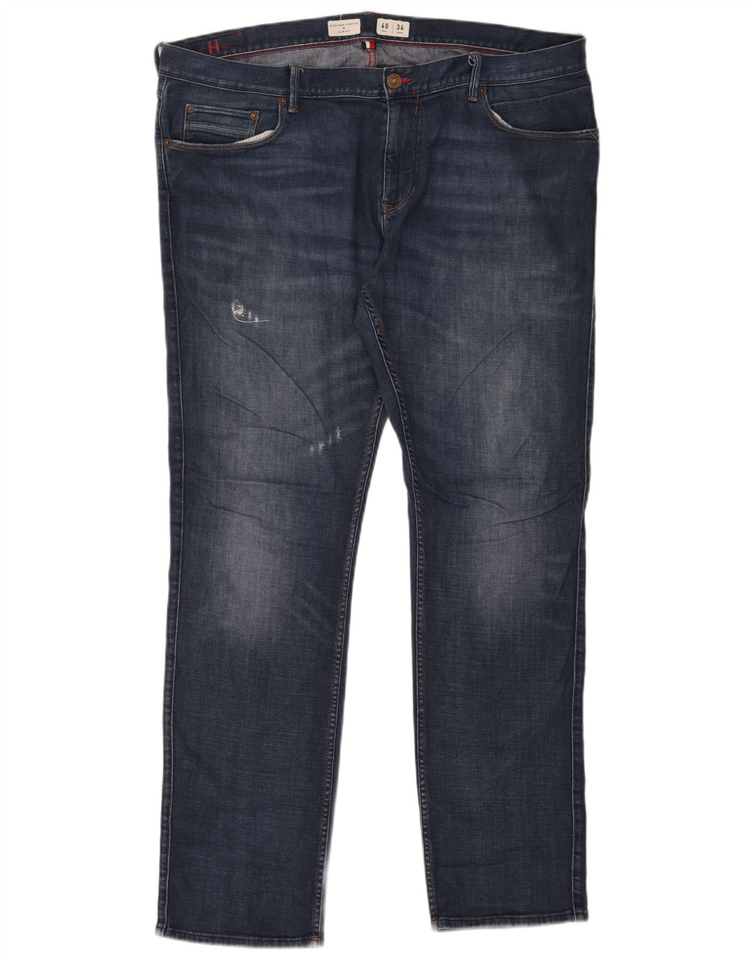 Blugi pentru bărbați Tommy Hilfiger Bleecker Slim W40 L34 Bumbac albastru