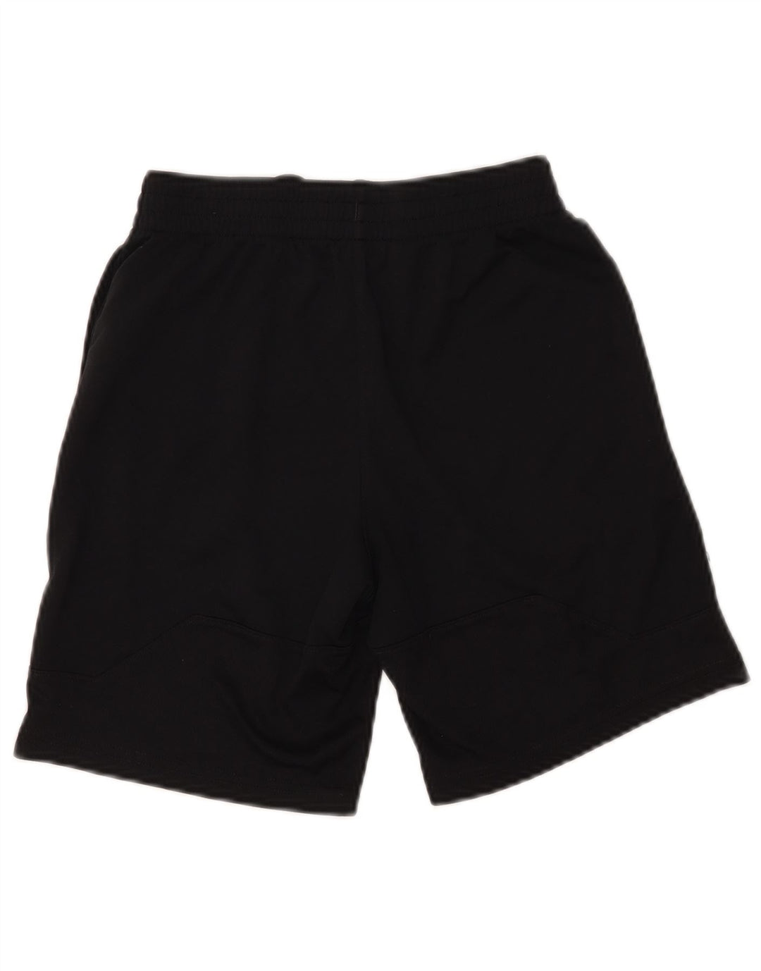 Pantaloni scurți sport grafic NIKE pentru băieți 7-8 ani poliester negru