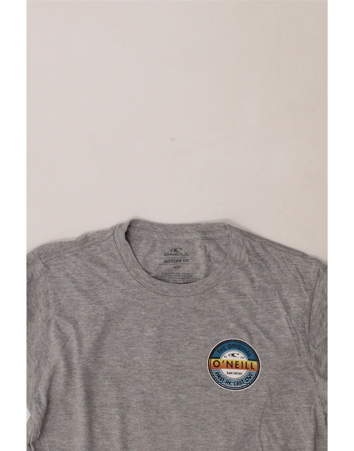 O'NEILL Mens Modern Fit Graphic T-Shirt Top Small Grey Cotton Vintage O'Neill and Second-Hand O'Neill from Messina Hembry 