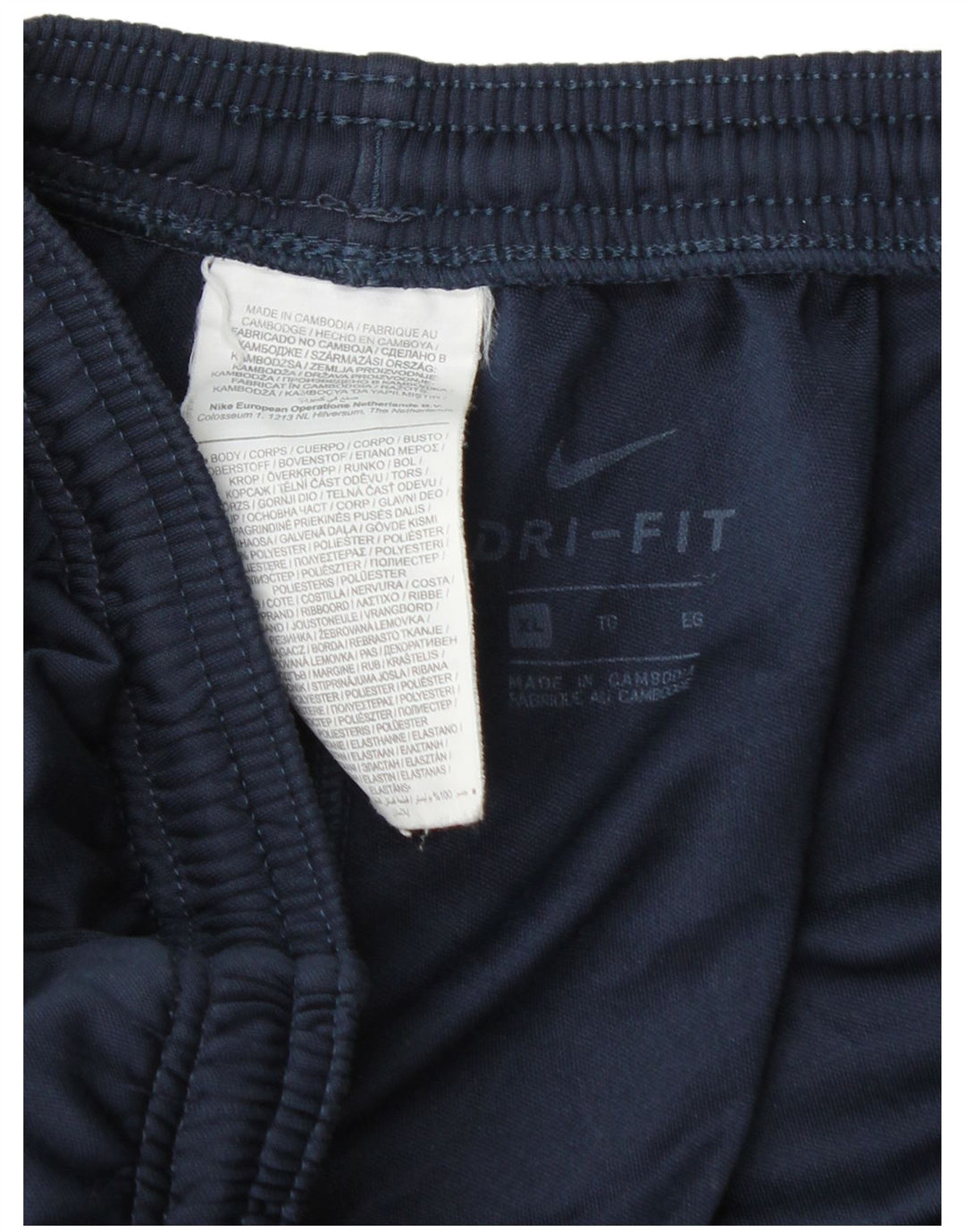 Pantaloni de trening Nike Dri Fit pentru bărbați XL, poliester bleumarin