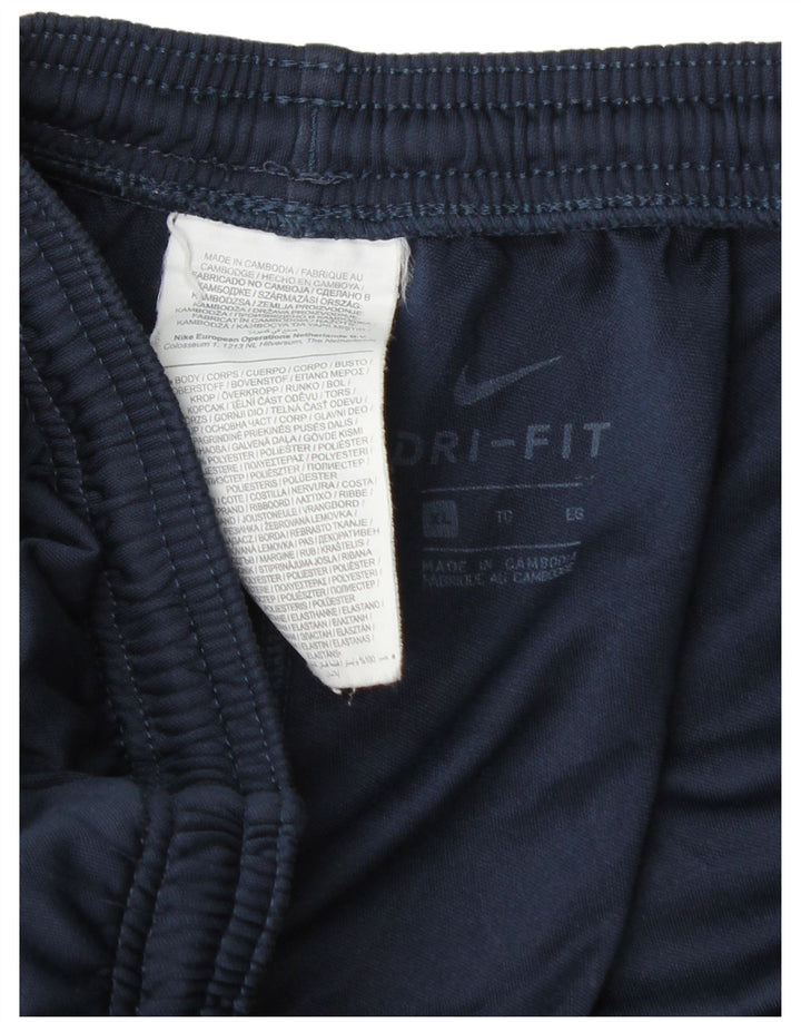 Pantaloni de trening Nike Dri Fit pentru bărbați XL, poliester bleumarin