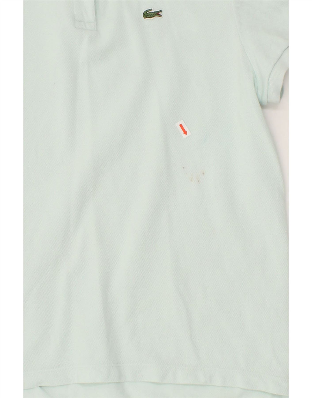 LACOSTE Womens Regular Fit Polo Shirt Size 42 Large Blue Cotton Vintage Lacoste and Second-Hand Lacoste from Messina Hembry 