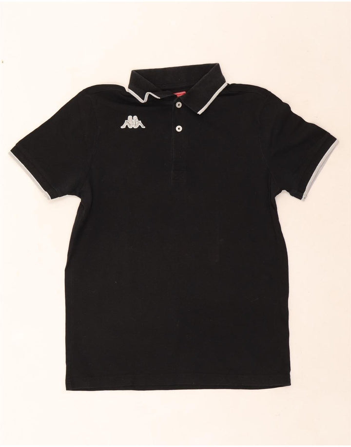 Cămașă polo pentru bărbați Kappa, bumbac cu dungi negre