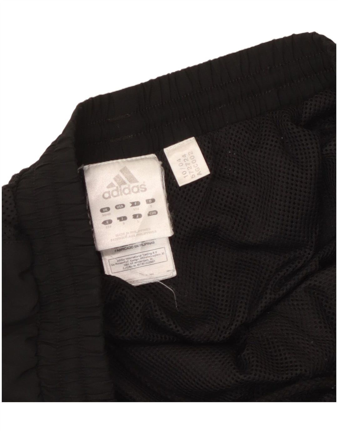 Pantaloni de trening Adidas Climalite pentru bărbați Marea Britanie 38/40 Poliester mediu negru