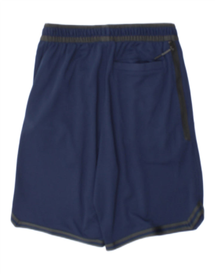 Pantaloni scurți sport Jordan pentru bărbați, Michigan Wolverines, poliester mici, albastru