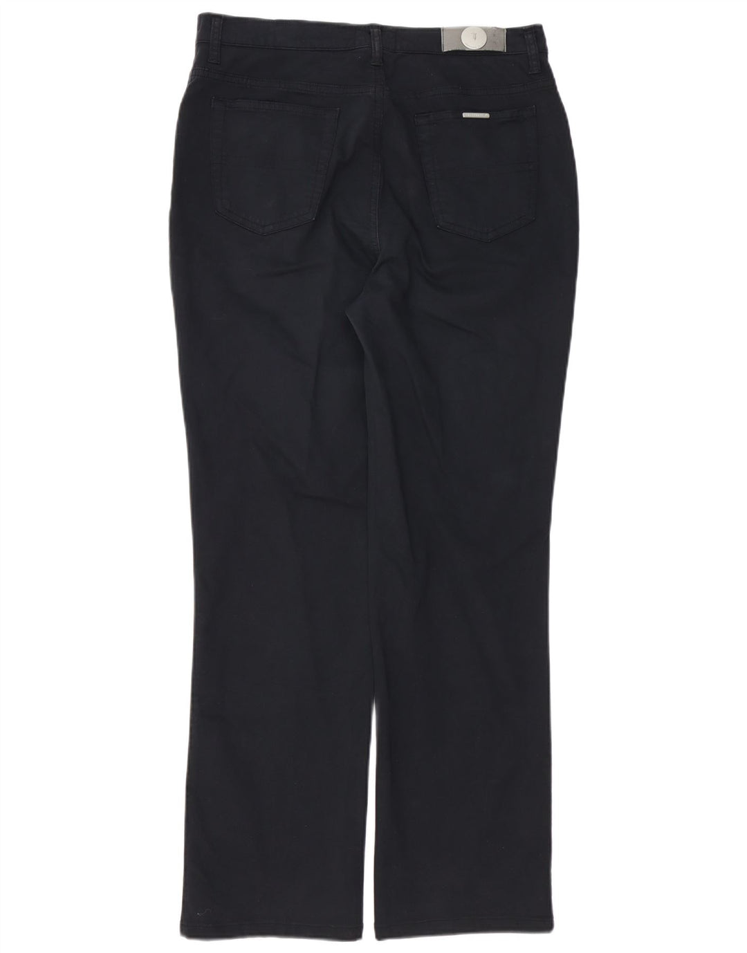 TRUSSARDI Pantaloni casual conici pentru femei W34 L30 bumbac negru