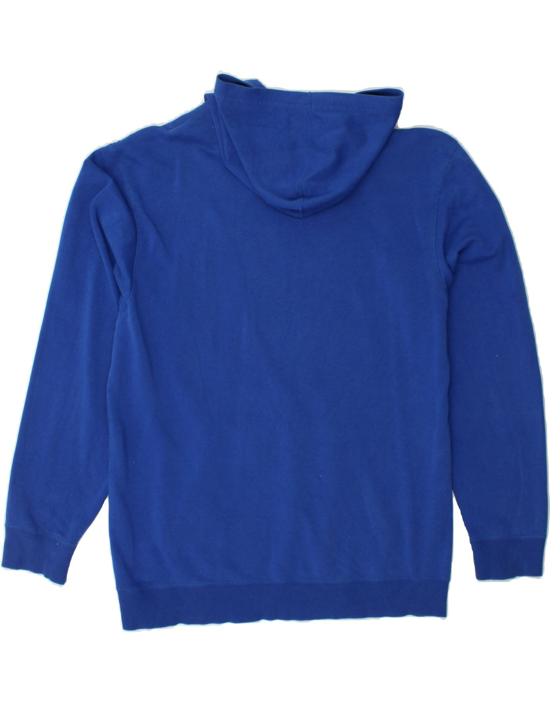 ADIDAS Mens Hoodie Jumper Medium Blue Cotton Vintage Adidas and Second-Hand Adidas from Messina Hembry 