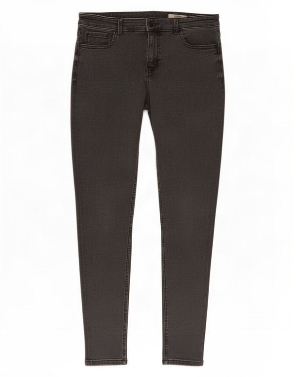 Blugi skinny pentru femei Marks & Spencer UK 14 Large W30 L29 Bumbac gri