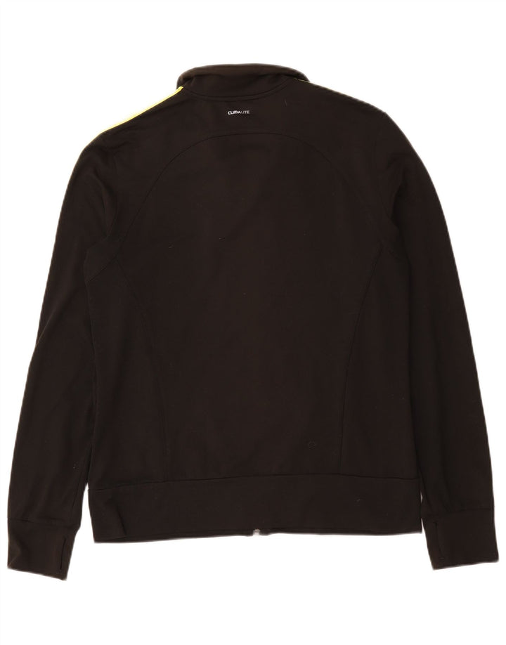 Jachetă de trening Adidas pentru femei UK 12/14 Poliester mediu negru