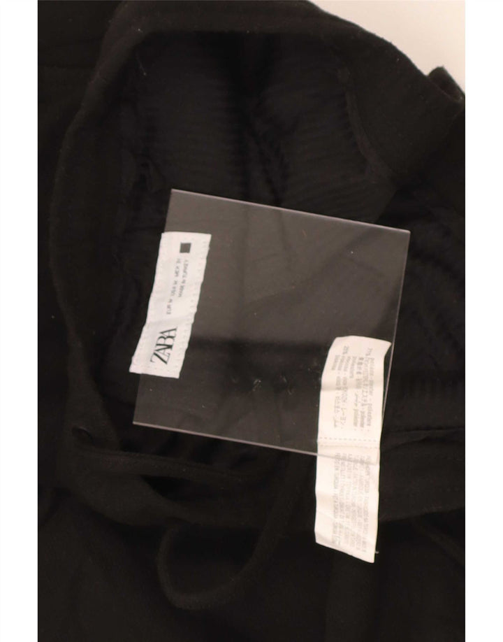 Pantaloni scurți casual pentru bărbați Zara Medium W30 Poliester negru