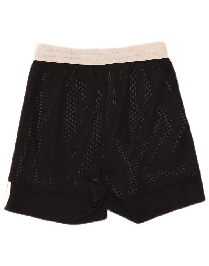 Pantaloni scurți sport pentru băieți Adidas 11-12 ani, negru, poliester