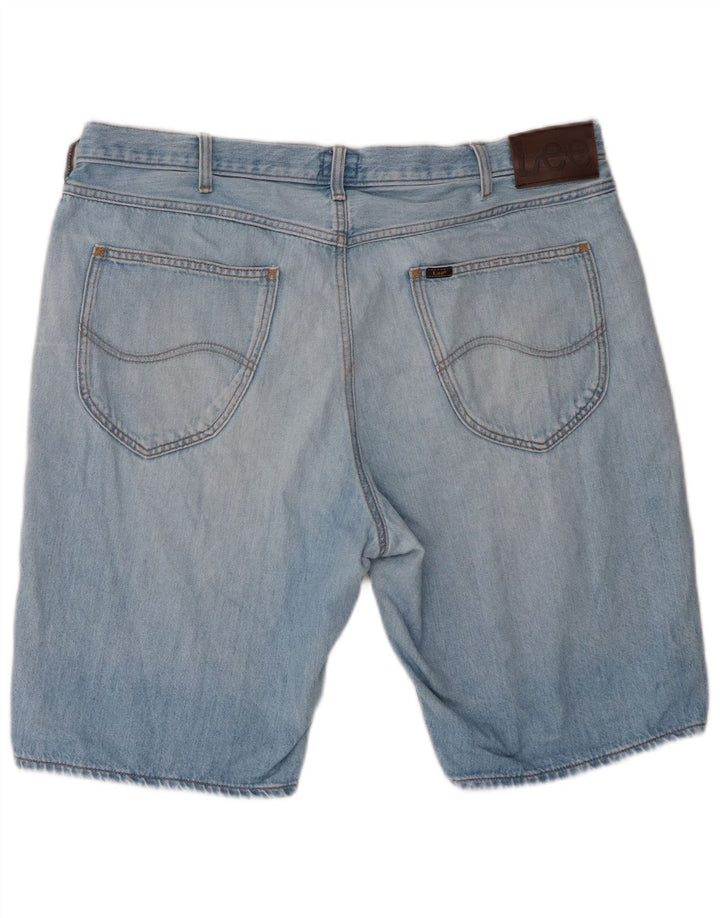Pantaloni scurți din blugi pentru bărbați Lee W38 XL, bumbac albastru