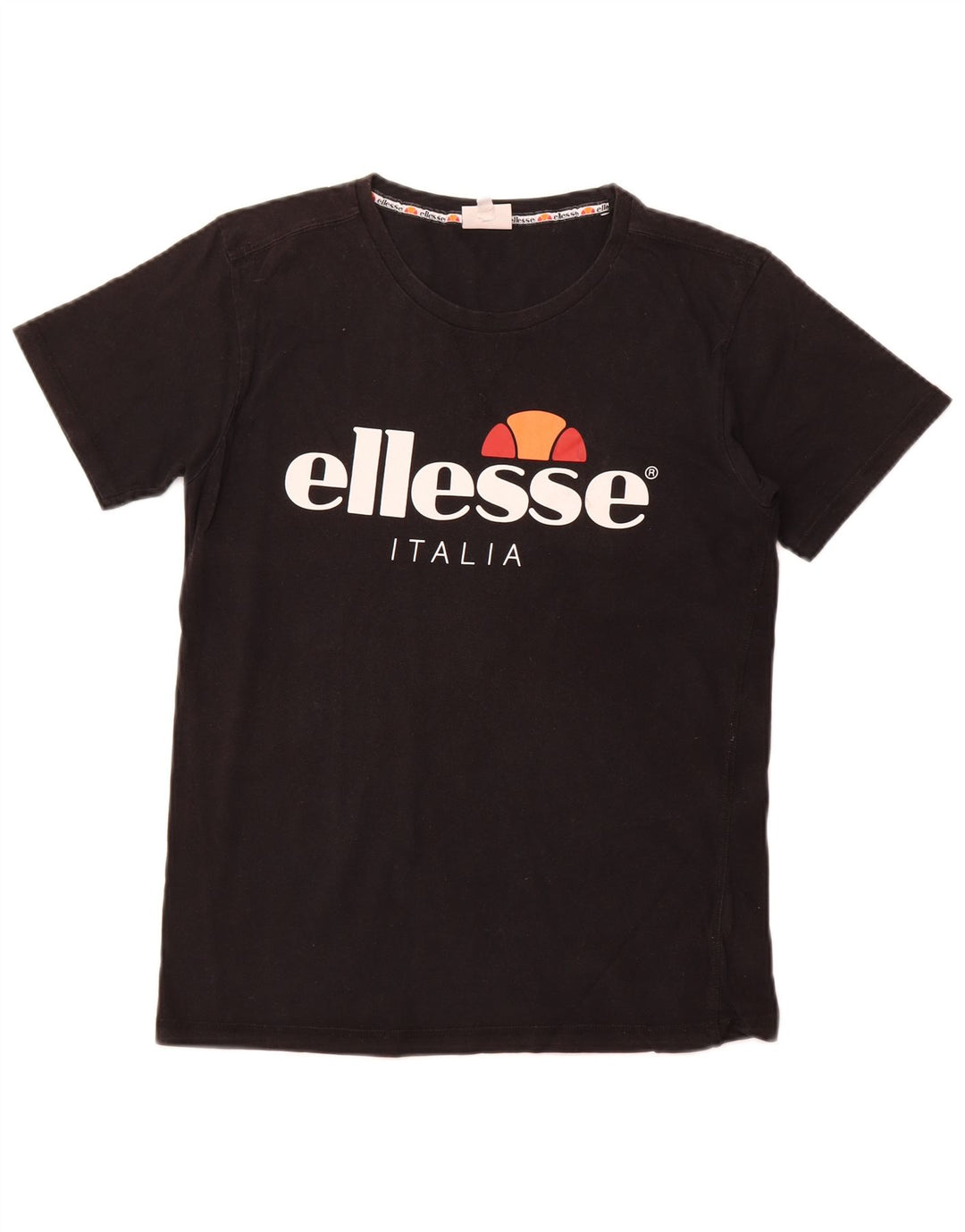 Tricou grafic ELLESSE pentru bărbați Top mic bumbac negru