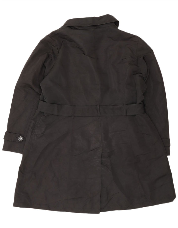 Trench pentru femei Marks & Spencer UK 22 3XL Poliester negru