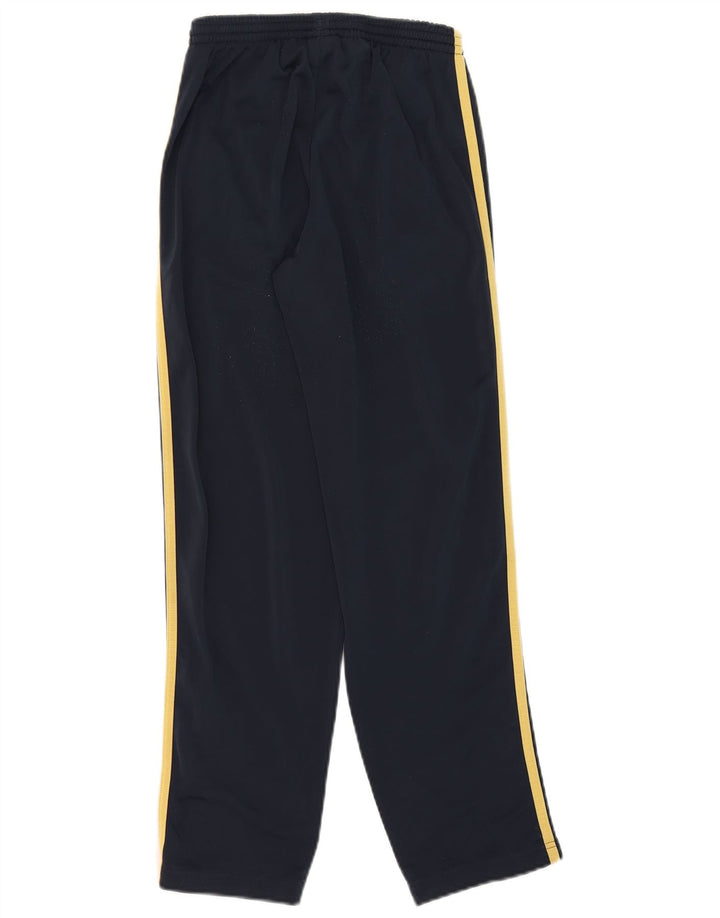 Pantaloni de trening Adidas băieți 11-12 ani poliester bleumarin