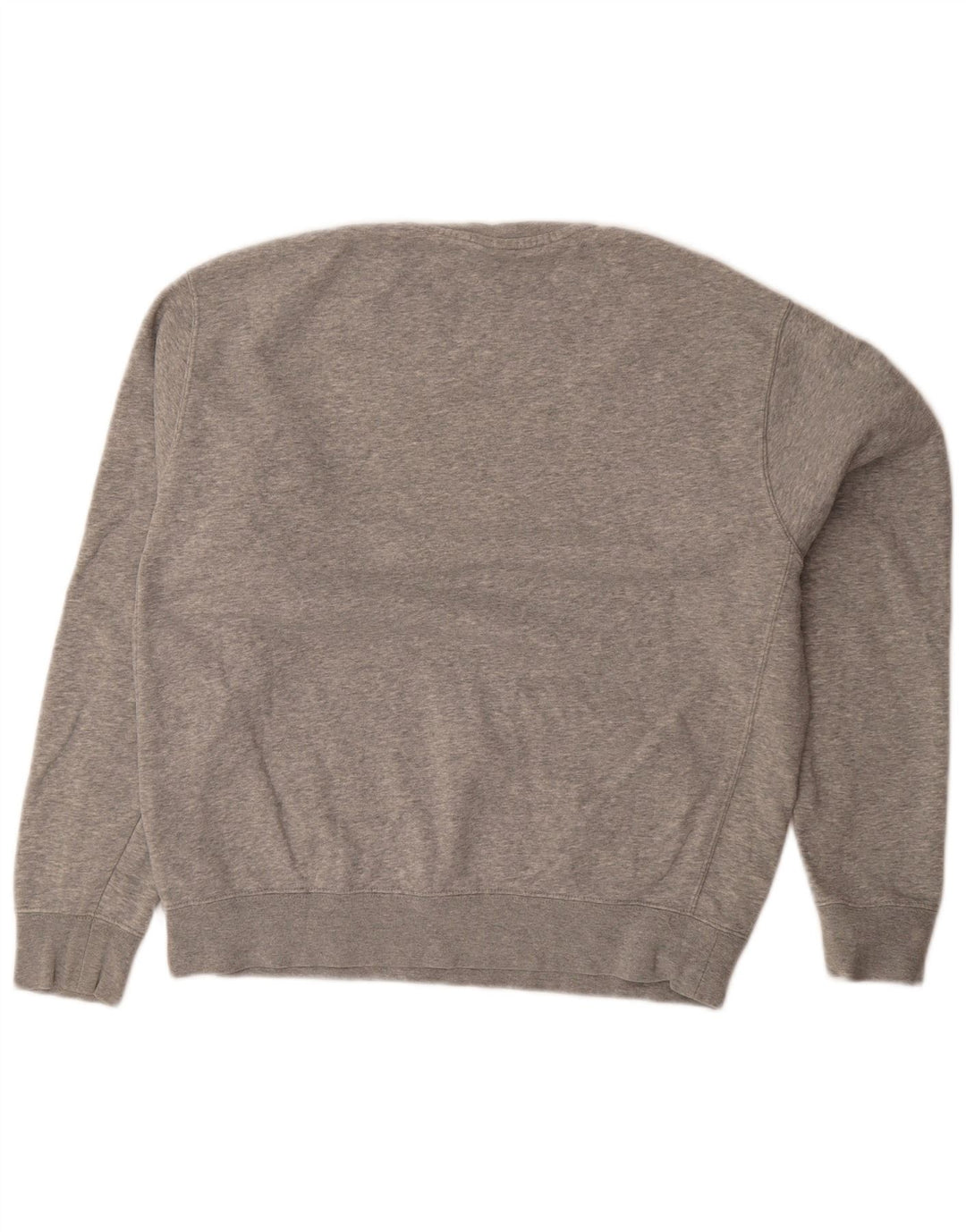 Pulover supradimensionat pentru femei Nike UK 14, bumbac cu pete gri mediu