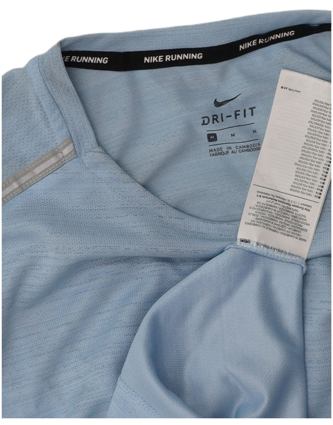 Tricou Nike Dri Fit pentru bărbați Top Medium Blue Poliester