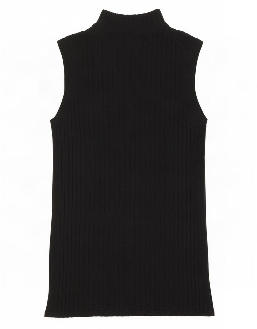 Marks & Spencer Womens Vest Tank Top UK 10 Small Black