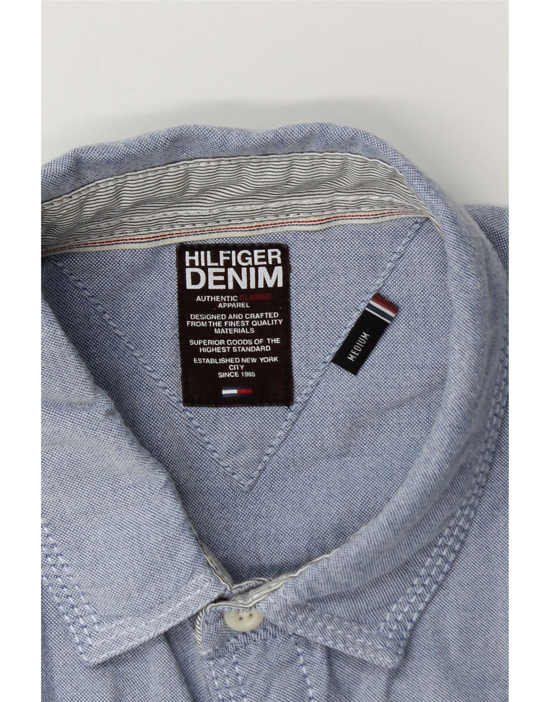 Cămașă Tommy Hilfiger pentru bărbați, albastru mediu