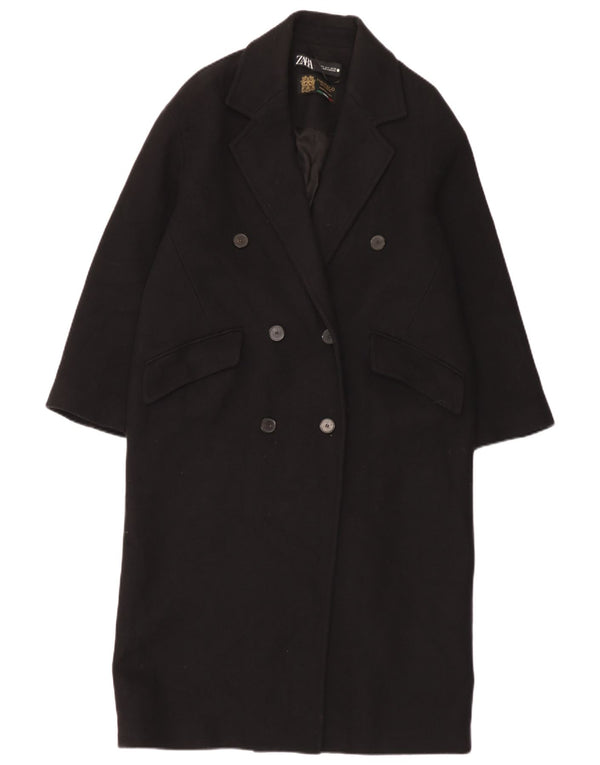 Palton supradimensionat pentru femei Zara UK 10 Mic Negru