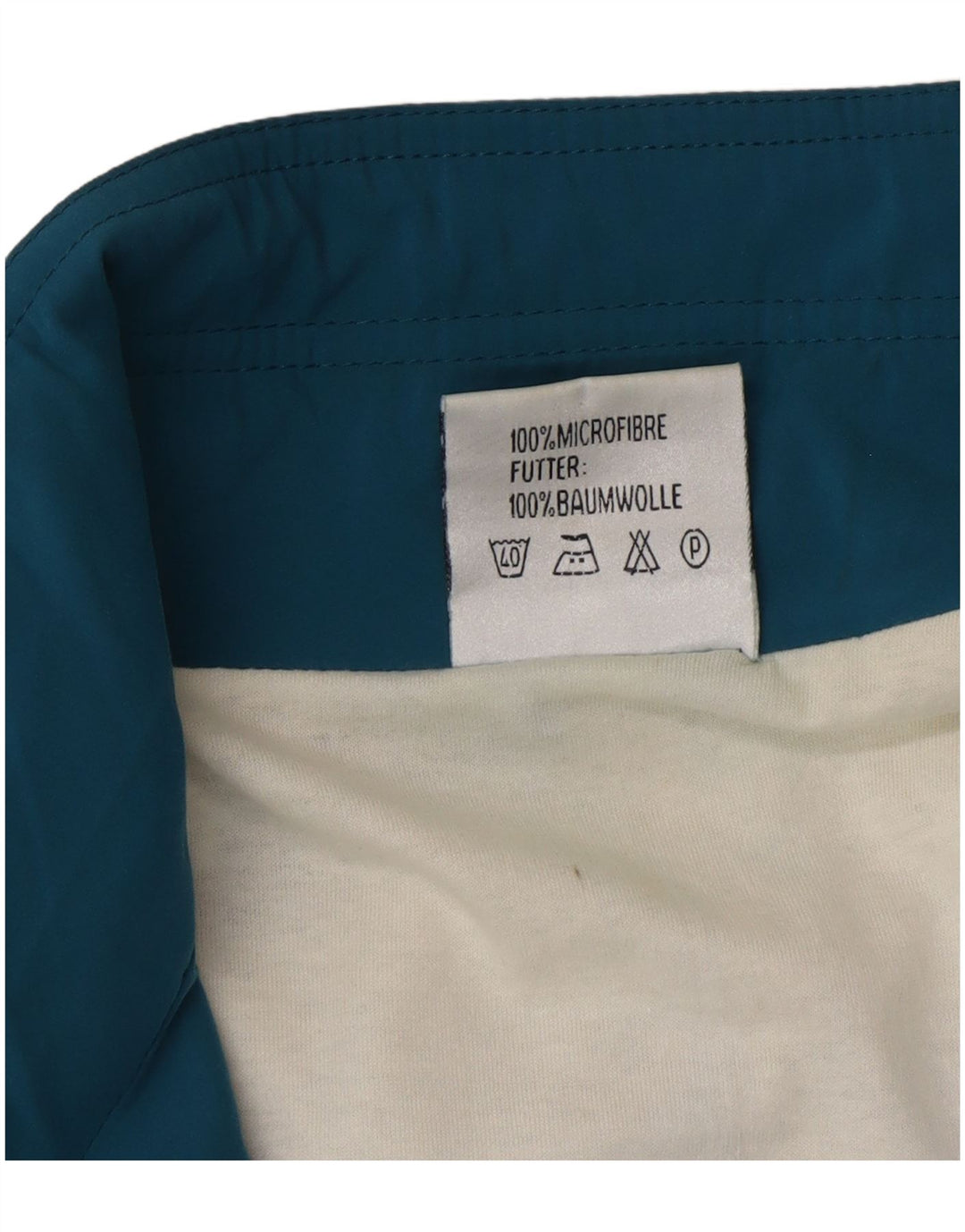 Trening pentru bărbați vintage, jachetă de top, mare, albastru, microfibre color block