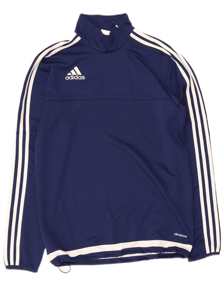 Adidas Climacool Pullover Trening Top Mic Bleumarin Colorblock