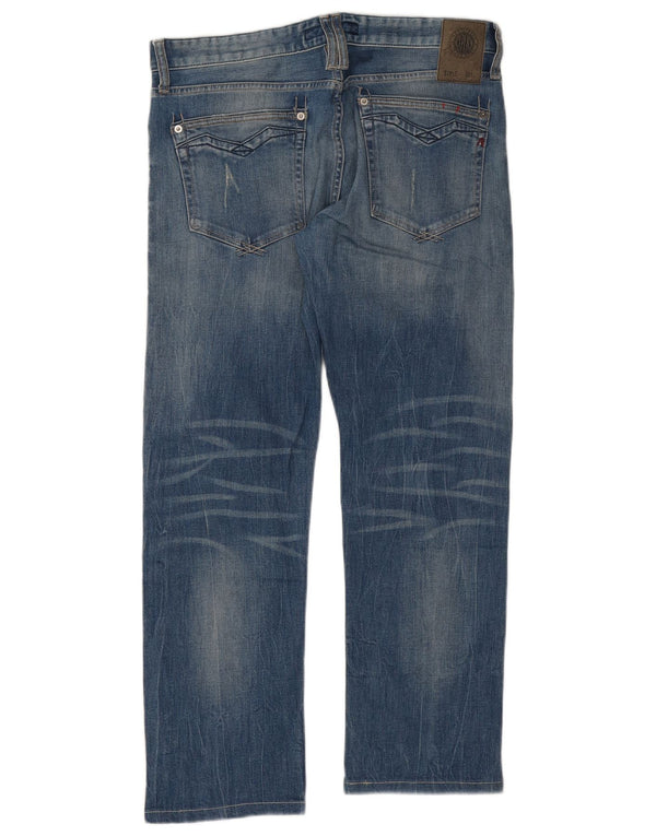 Replay Newbill Straight Jeans pentru bărbați W31 L30 Bumbac albastru