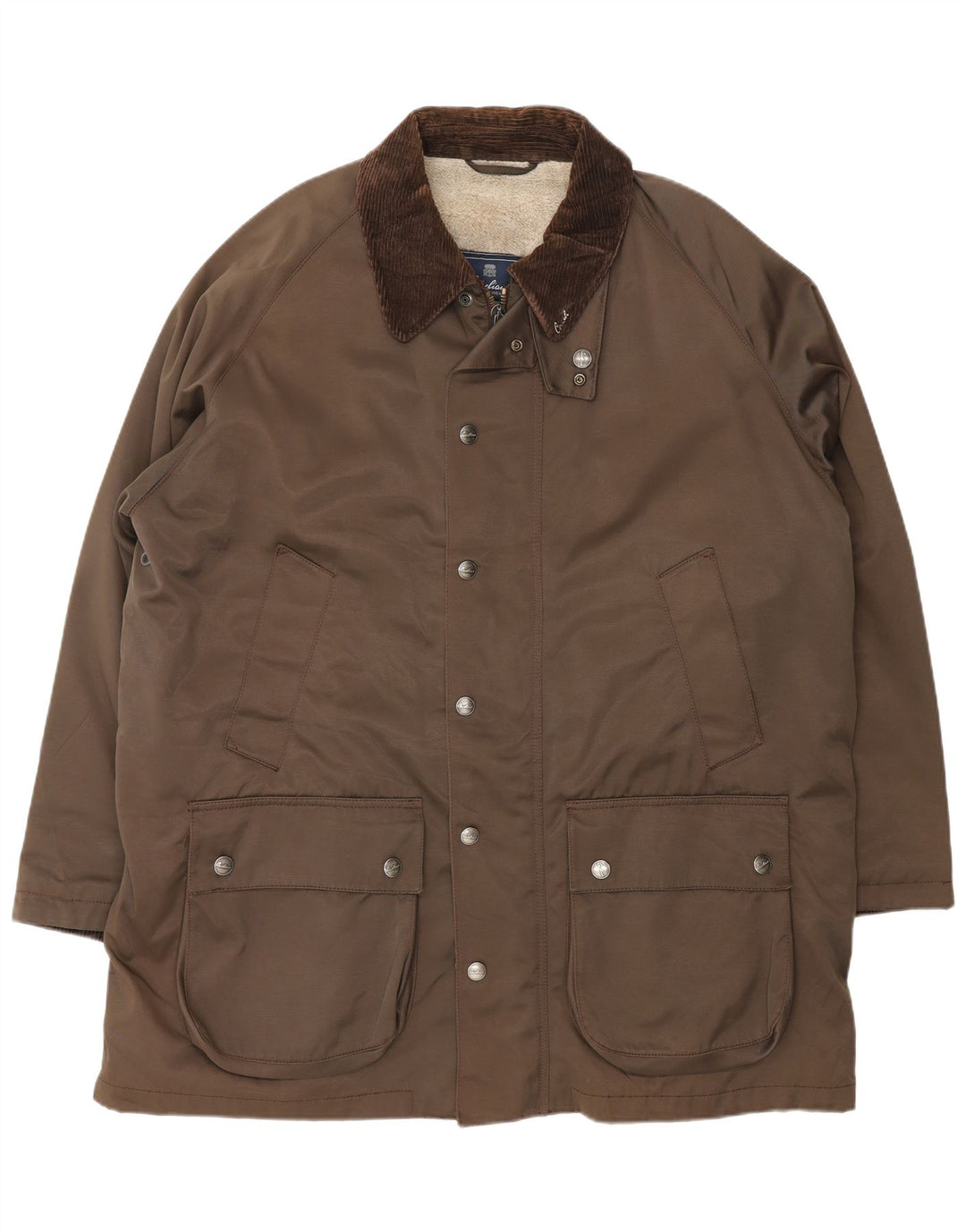 Jachetă pentru bărbați Corneliani Sherpa Utility IT 56 3XL Maro Bumbac