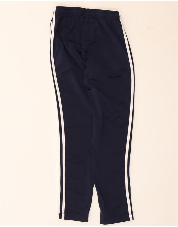 Pantaloni de trening Adidas băieți 11-12 ani poliester bleumarin