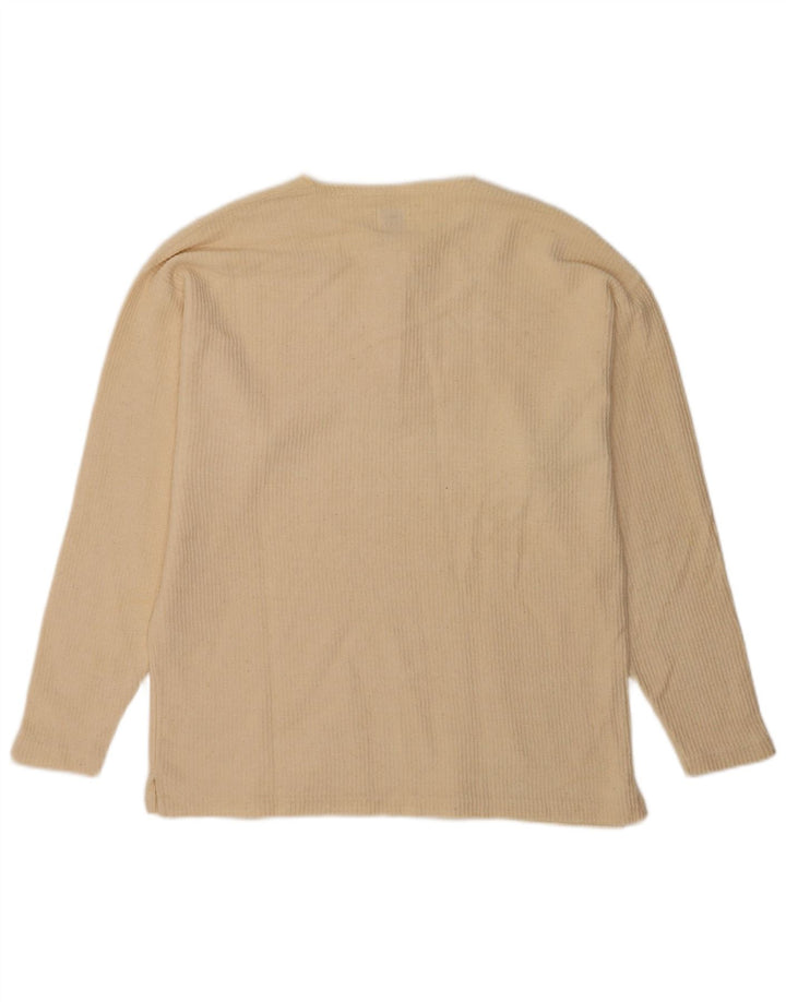 Top pentru bărbați Levi's cu mânecă lungă, mare, bej, bumbac