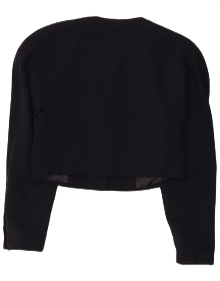 Jachetă Bolero pentru femei Mondi Crop Graphic EU 38 Medium Bleumarin