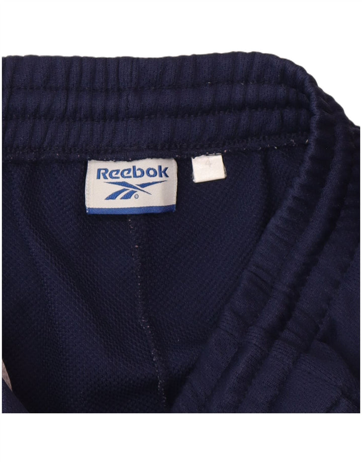 Pantaloni de trening grafic Reebok pentru bărbați, mari, albastru, poliester
