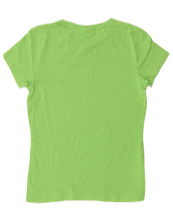 Tricou grafic PUMA pentru femei Top UK 12 Medium Green Bumbac