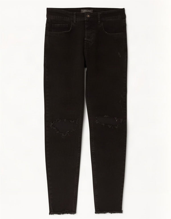 Blugi slim pentru bărbați Zara EU 40 Medium W31 L28 Bumbac negru