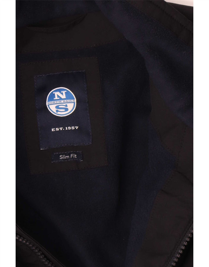 Jachetă bomber North Sails pentru bărbați, cu tăiere subțire, UK 38 Medium, bleumarin, poliamidă