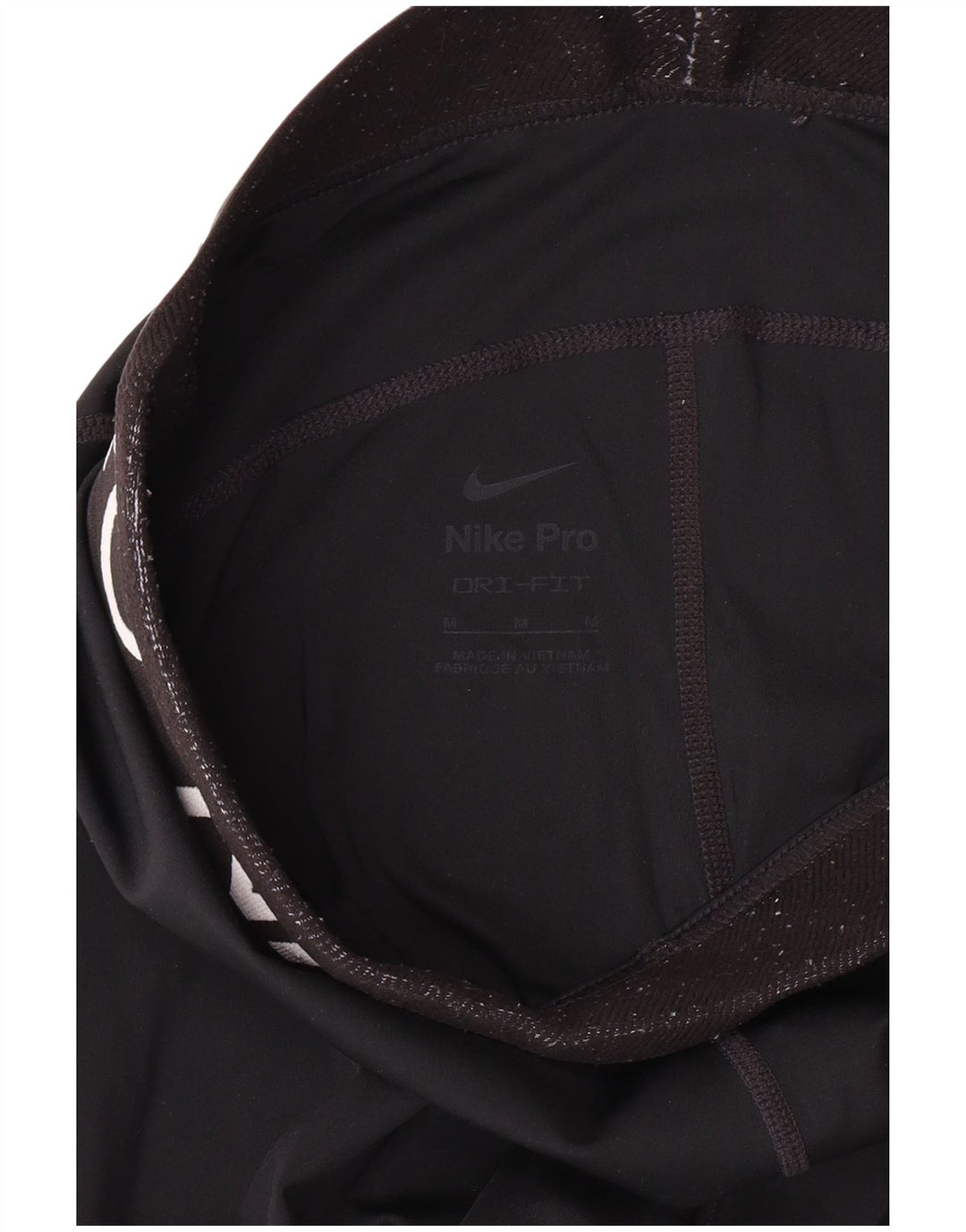 Leggings Nike Dri Fit Graphic pentru femei UK 12 Medium Black Poliester Sports