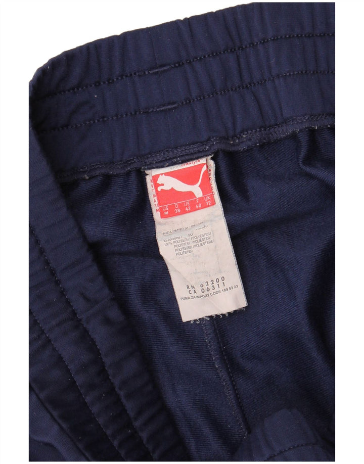 Pantaloni de trening PUMA pentru femei Pantaloni de jogging UK 12 Poliester mediu bleumarin