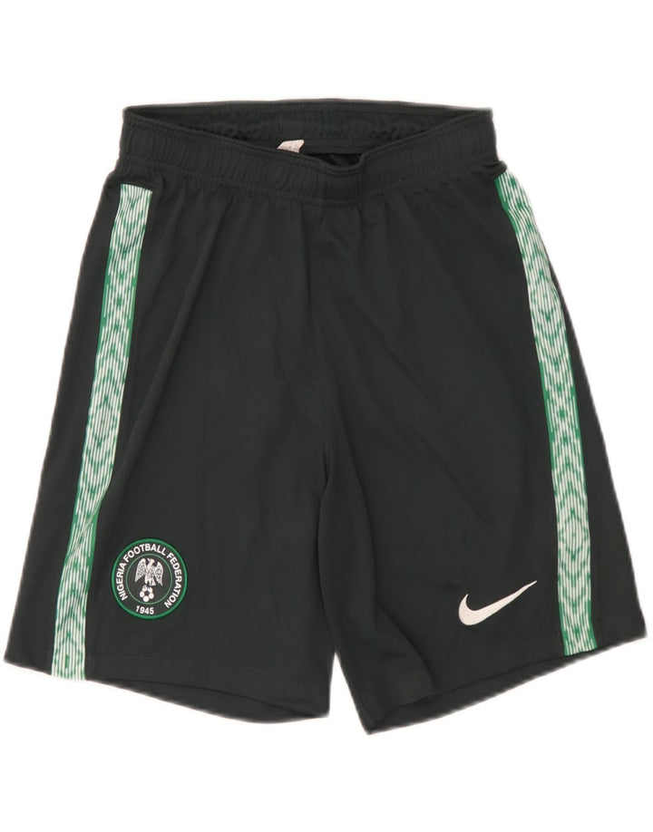 Pantaloni scurți sport Nike Dri Fit pentru bărbați, poliester verde mic