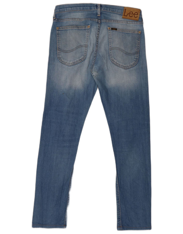 Blugi Lee Luke Tapered Slim W31 L32 Bumbac albastru