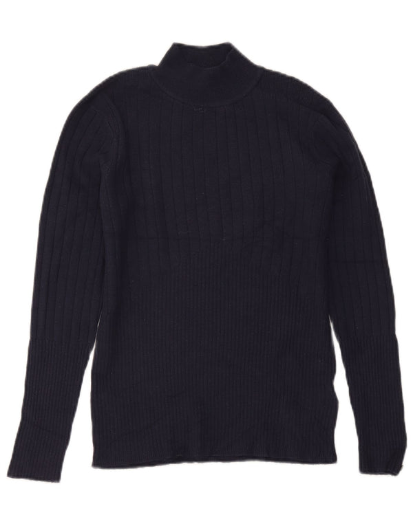 Pulover cu gât țestoasă pentru femei Marks & Spencer UK 12 Medium Bleumarin