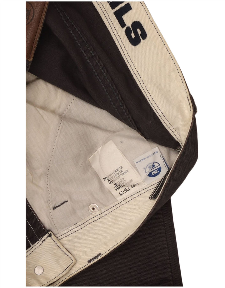 NORTH SAILS Pantaloni casual drepti pentru bărbați W32 L34 bumbac gri