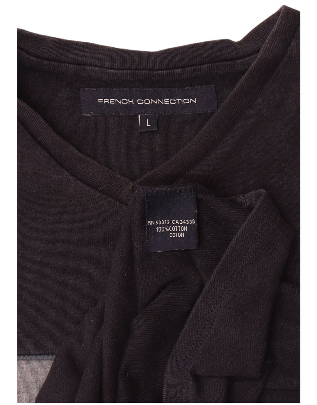 Tricou cu mânecă scurtă pentru femei French Connection Top mare bleumarin