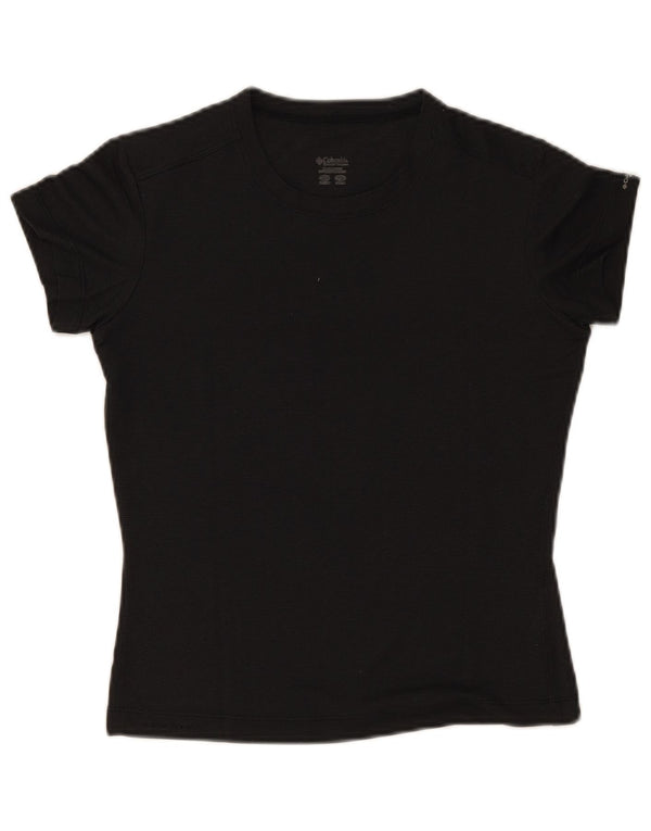 Columbia Tricou Femei Top UK 12 Medium Negru Poliester