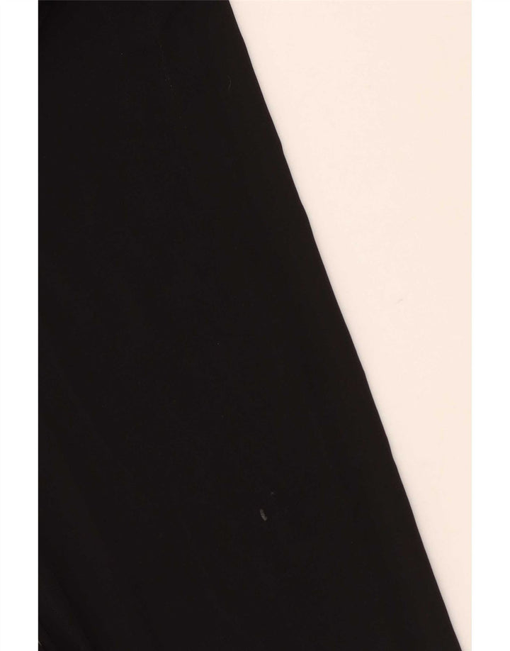 Rochie Maxi cu mânecă lungă pentru femei Zara UK 12 Medium Black
