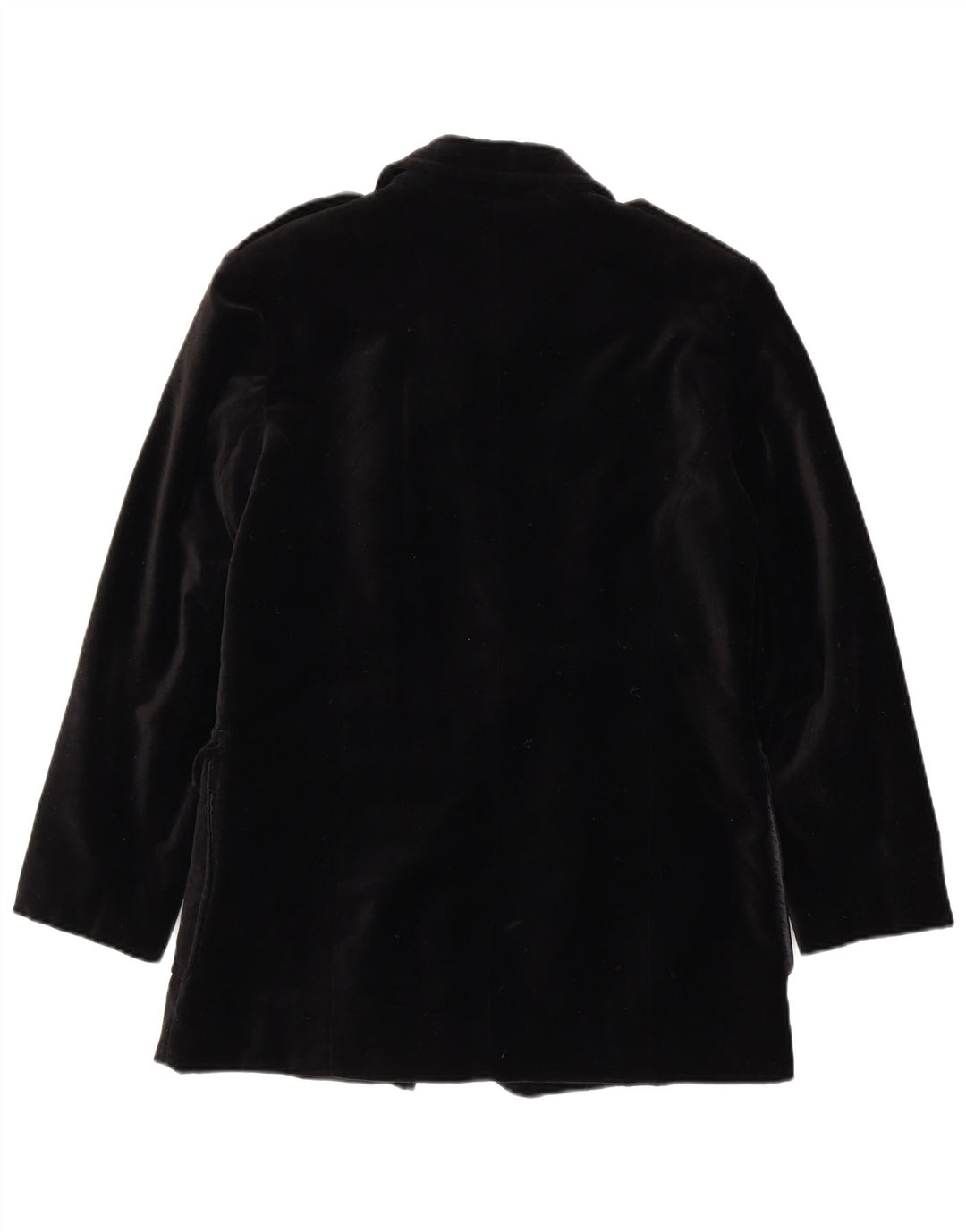 Jachetă Blazer militară cu două piept pentru femei Livre UK 16 Large Black