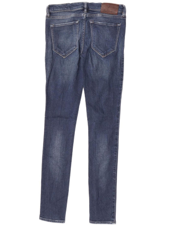 All Saints Blugi skinny Ashby cu talie joasă W27 L30 Albastru